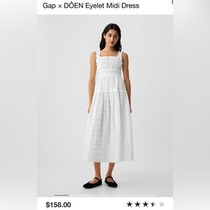 gap x Doen eyelet dress